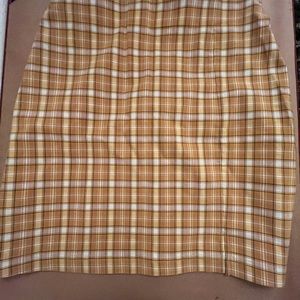 Top shop Yellow Plaid